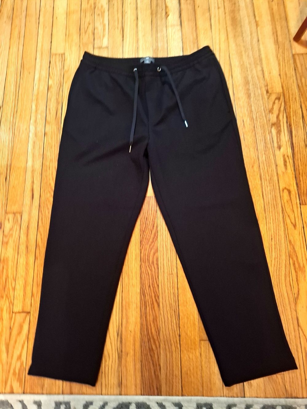 H&M Black Men's Drawstring Sweatpants
